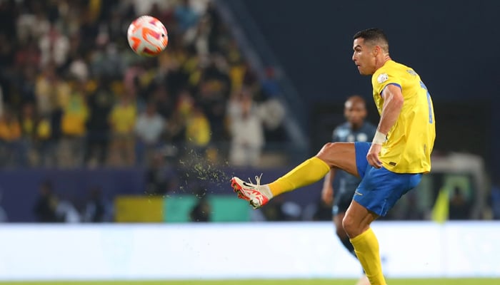 It was Ronaldo’s 15th goal in 13 league appearances this season. X/@AlNassrFC_EN