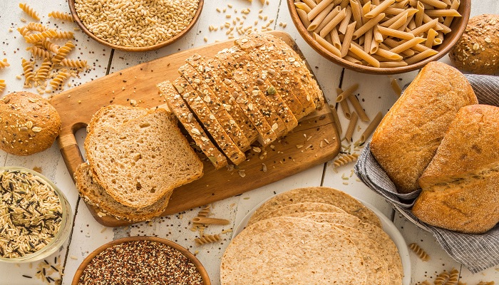 A representational image shows various whole-grain breads. —iStock