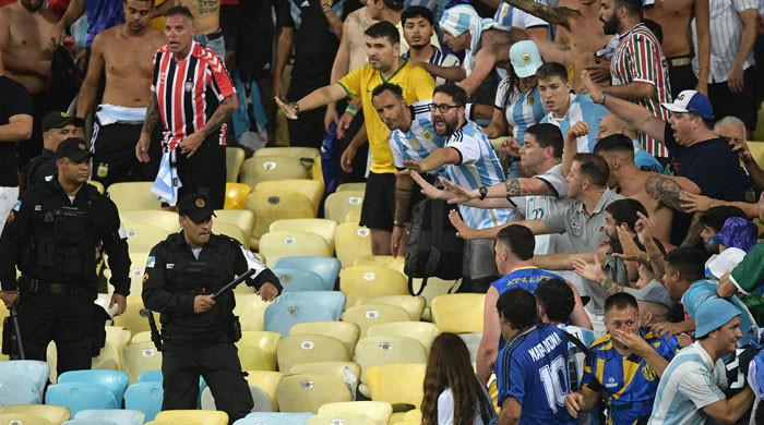 Messi’s Argentina and Brazil ‘face charges’ after violence at World Cup qualifier