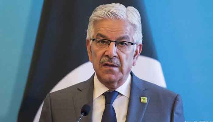 PML-N senior leader Khawaja Asif. — AFP/File