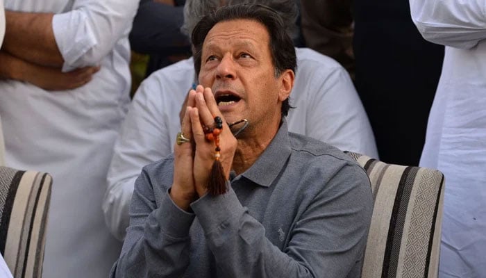 Former prime minister Imran Khan. — AFP/File