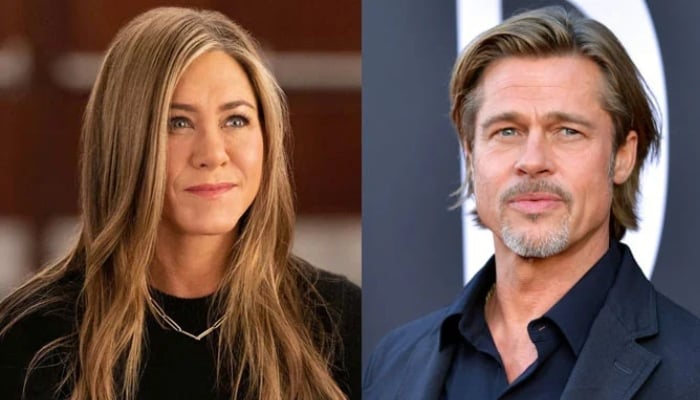 Photo Brad Pitt, Jennifer Aniston reunite amid Angelina Jolie feud