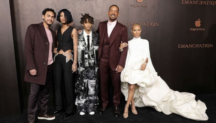 Photo Will Smith with his family