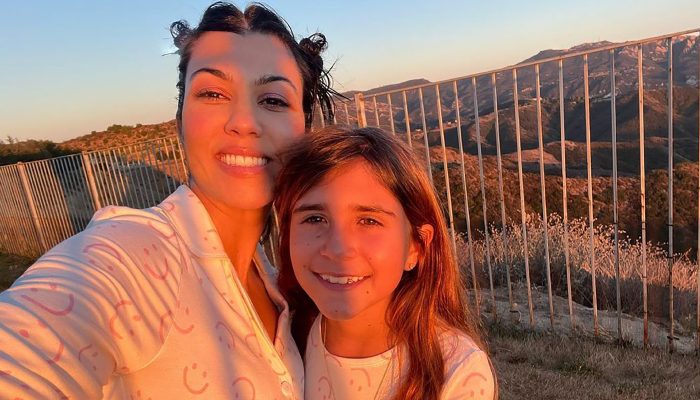 Kourtney Kardashian’s daughter schools her pregnant life