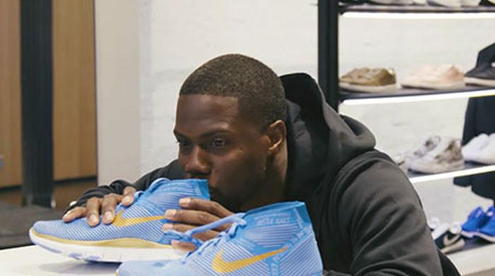 kevin hart gym shoes