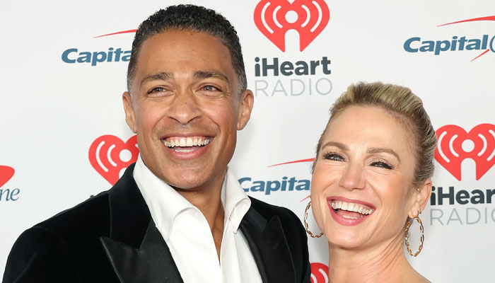 Amy Robach, T.J. Holmes hit to showbiz bash after ABC scandal