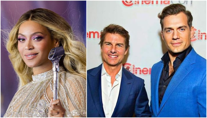 Beyoncé and her hsuband Jay Z stepped out for a low-key dinner with ‘Mission: Impossible’ stars Tom Cruise and Henry Cavill