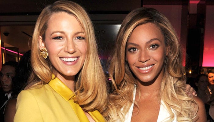 Blake Lively is celebrating friendships with successful women like Beyoncé and Taylor Swift
