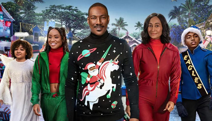 Eddie Murphy has bonded with a co-star from his new film ‘The Candy Cane Lane’