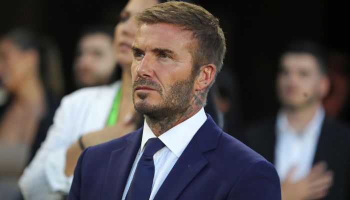 Photo David Beckham professes Beckham reopened his wounds