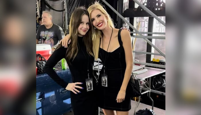 Former US President Donald Trump's daughter Ivana Marie Trump was seen with a friend at a concert in Florida.  - Instagram