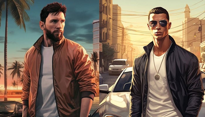GTA VI craze: Football fans create Messi, Ronaldo and other football stars GTA characters.—X@DonShelby_