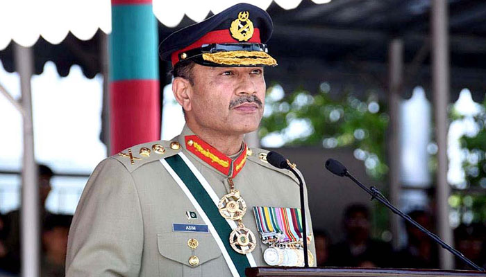 Chief of Army Staff (COAS) General Syed Asim Munir. — ISPR