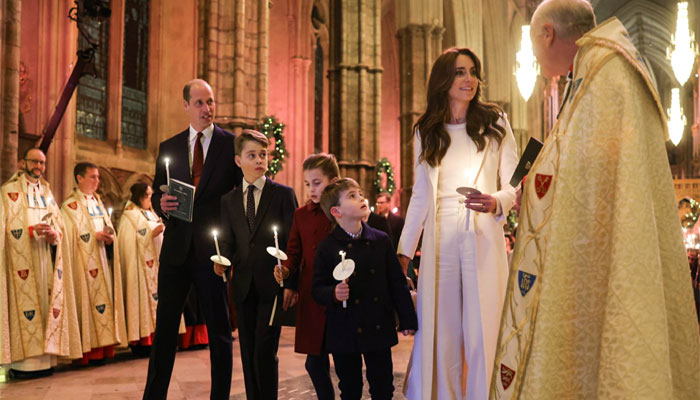 Kate Middleton thanks everyone for being part special carol service