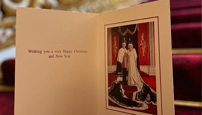 King Charles, Queen Camilla coronation Christmas card dropped: See