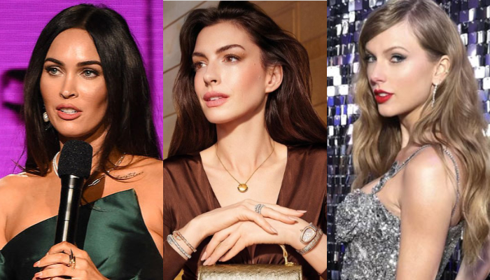 Megan Fox (left), Anne Hathaway (centre) and Taylor Swift. — AFP/Instagram/X/annehathaway/@taylorswift13/File