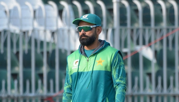 Pakistans team director Mohammad Hafeez. — PCB