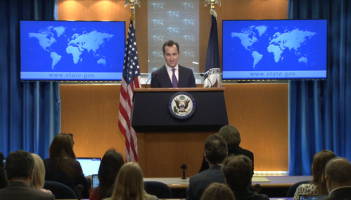 US State DepartmentSpokesperson Matthew Miller. — State Department