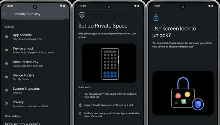 Google set to introduce Private Space: A feature allowing android users to hide selective apps.—Google