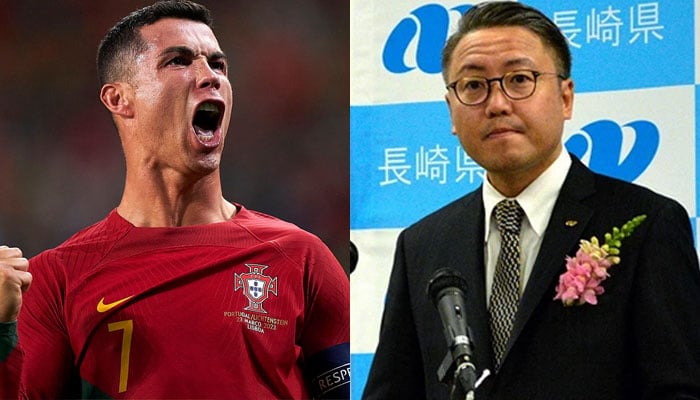 Japanese Governor faces backlash for skipping key conference to watch Ronaldo.—Reuters/Goal