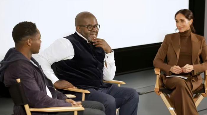 ‘Poised’ Meghan Markle hides her ’tension’ at new Netflix event