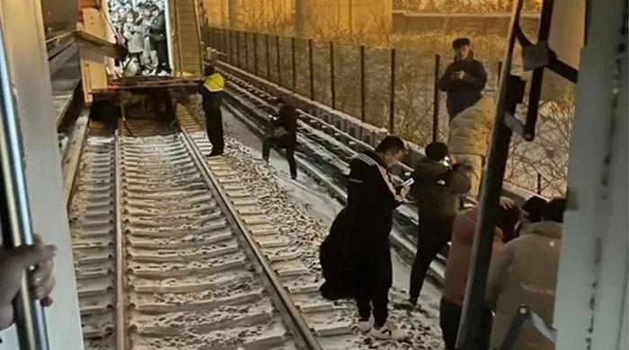 Subway collision in Beijing leaves over 100 passengers with broken bones Subway collision in Beijing leaves over 100 passengers with broken bones