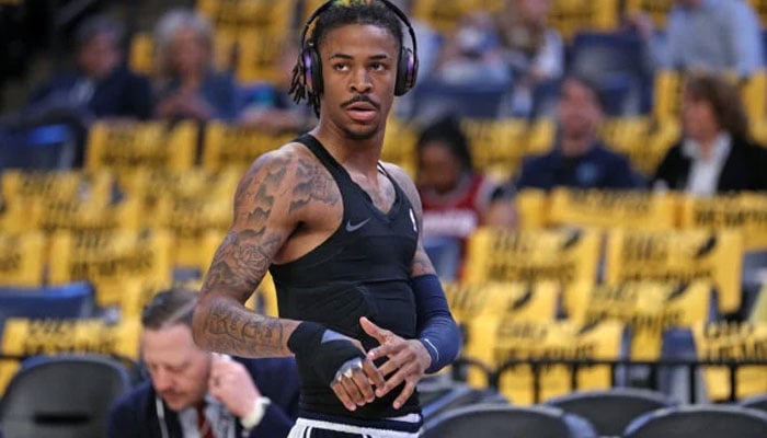 Ja Morant, the Memphis Grizzlies star guard. — AFP
