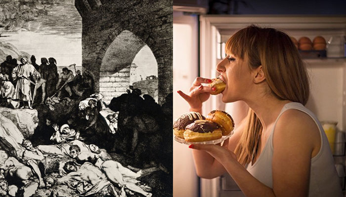 Have endless junk food cravings? Blame it on the black death.—History.com/Health