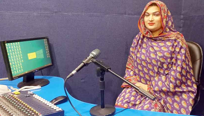 Sobia Khan, a transgender person from Peshawar. — TNS/File