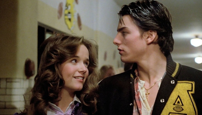 Photo Tom Cruise and Lea Thompson in All the Right Moves