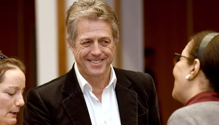Wonka actor Hugh Grant surprises the elderly on Christmas