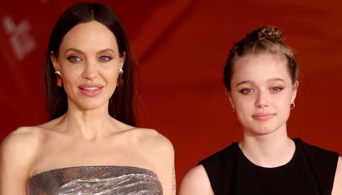 Photo Angelina-Brad’s daughter Shiloh puts on a united front with siblings