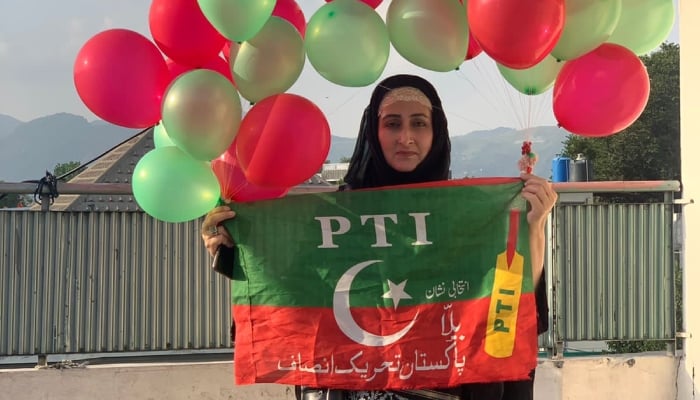 PTI Women Wing Divisional General Secretary Shakeela Rabbani. — X/@ShakeelaRabbani