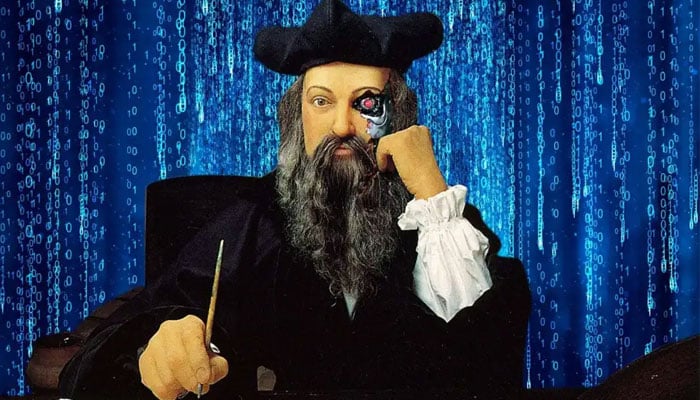 ChatGPT agreed to pose as an AI Nostradamus for The Sun Online.-The Sun