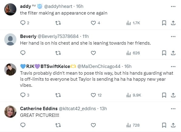 Taylor Swift is getting cozy with Travis Kelce: Photo