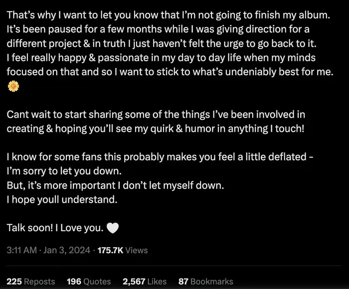 Iggy Azalea listens to heart as she chooses new path