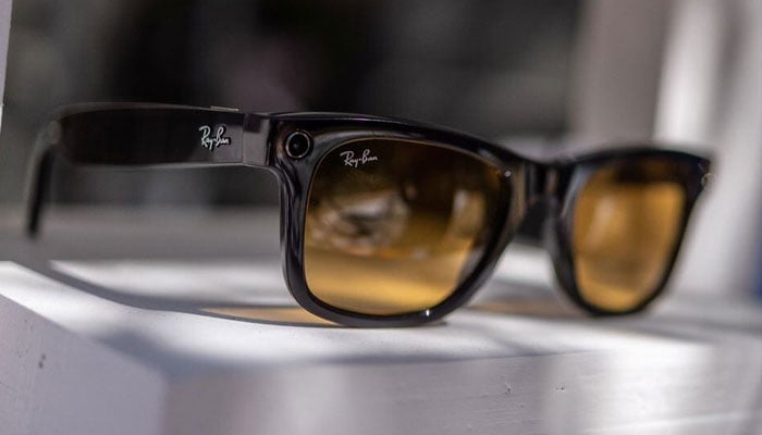 The updated Meta smart glasses are seen during the Meta Connect event at the companys headquarters in Menlo Park, California, US, September 27, 2023. — Reuters