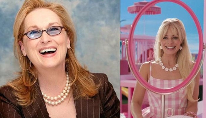 Meryl Streep thanks Barbie for saving her job