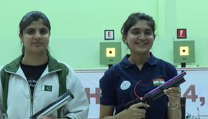 Pakistani shooter Kishmala Talat qualifies for Paris Olympics 2024