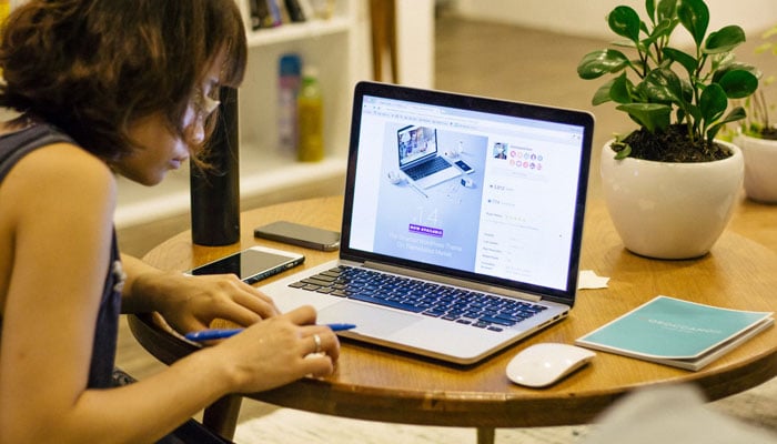 Representational image of a worker working from home. — Unsplash