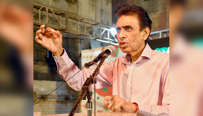 Muttahida Qaumi Movement-Pakistan (MQM-P) Convener Dr Khalid Maqbool Siddiqui. — Twitter/@MQMPKOfficial