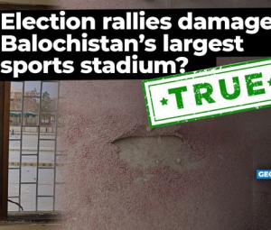 Fact-check: Rallies by JUI-F, PPP, PKMAP caused damages of Rs184m at Balochistan's largest sports stadium