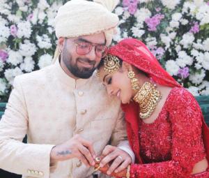 Yasir Hussain warns artist of action over wife Iqra Aziz inaccurate sketch