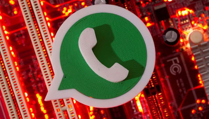 A representational image of the WhatsApp logo. — Reuters