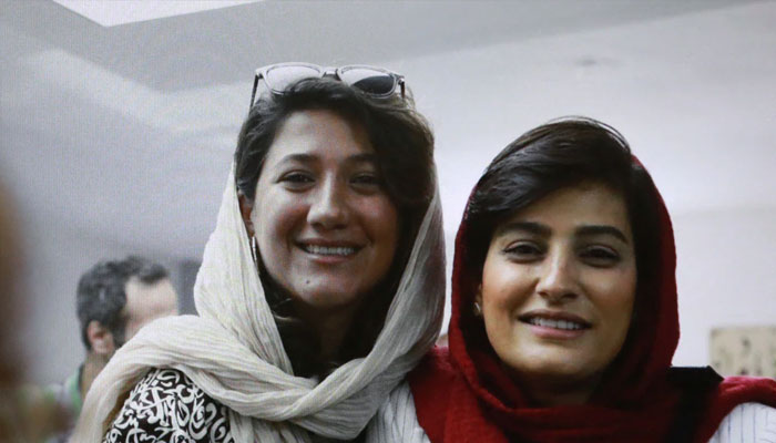 Niloufar Hamedi, 31 (L) and Elaheh Mohammadi, 36—AFP/File