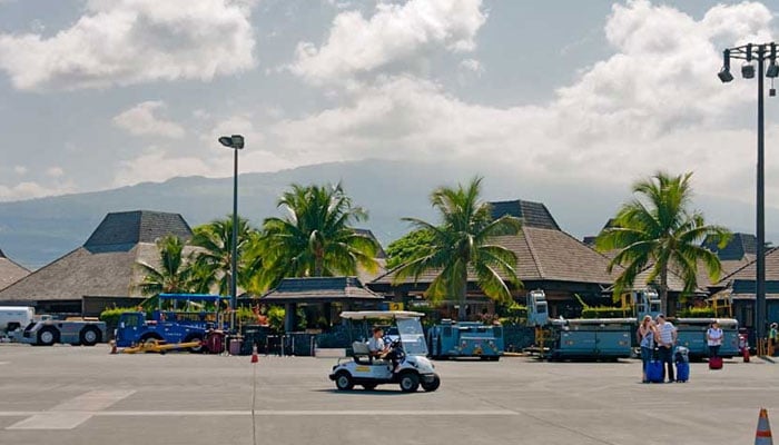 Ellison Onizuka Kona International Airport in Keahole, Hawaii. — Love Big Island via Flickr
