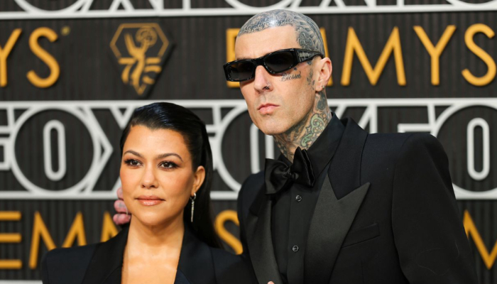 Kourtney Kardashian and Travis Barkers love of PDA at red carpets is still there after welcoming Rocky Thirteen Barker