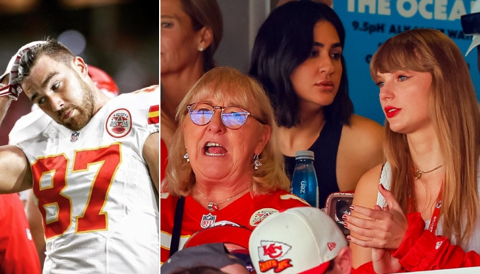 Photo: Dona Kelce confesses Taylor Swifts beau Travis used to yell at her