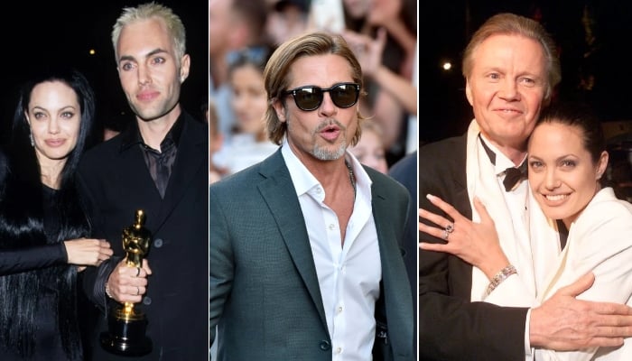 Brad Pitt faces awkward encounter with Angelina Jolies dad, brother