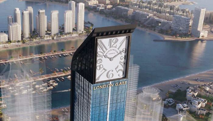 An illustration of Aeternitas Tower in Dubai. — London Gate/File